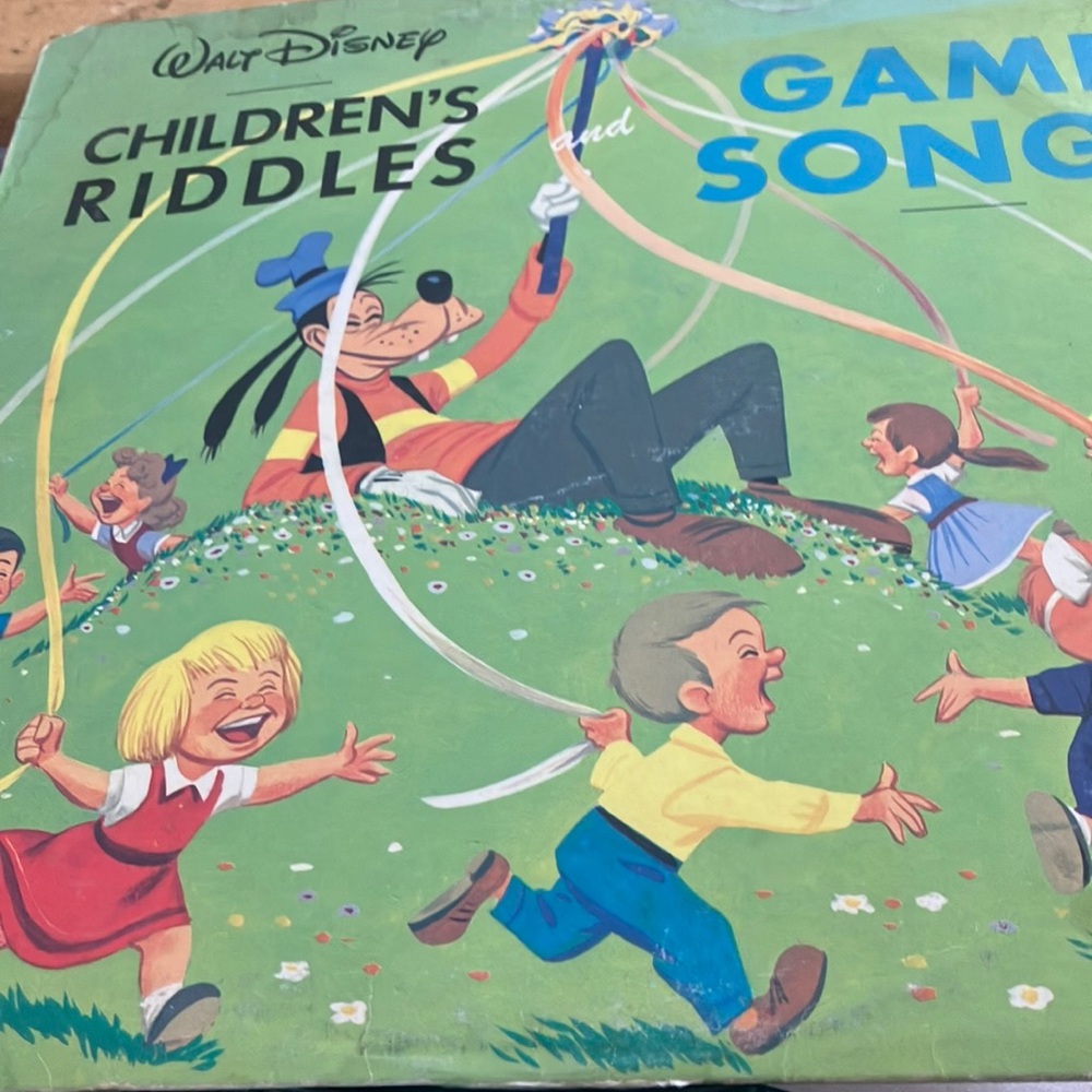 Disney Children's Riddles and Game Songs album